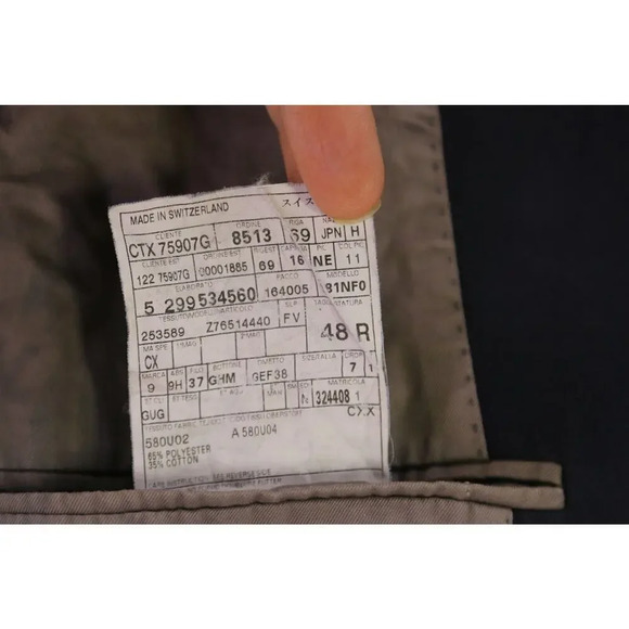 Gucci Navy Blue Cotton-Polyester 2-Btn Slim Fit Blazer Jacket 36R - Picture 8 of 8